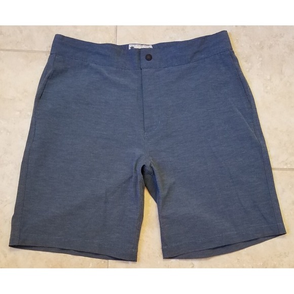 reyn spooner Other - Reyn Spooner Aloha Shorts Men size 32‎ Blue Striped Casual Stretch